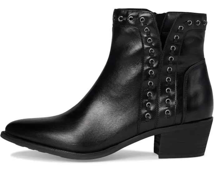 Ботильоны Flight из мягкой кожи с ковбойским стилем и боковой молнией David Tate