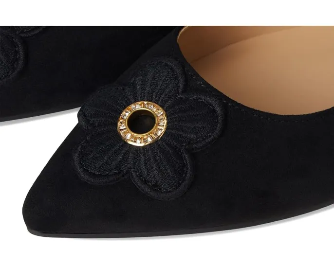 Балетки Bandolino Starry с острым носком и цветочным декором