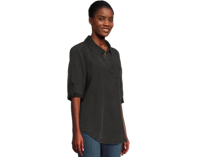 Туника Mod-o-doc с рукавами на манжетах и накладными карманами