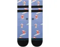 Носки Stance Surfing Santa Crew с принтом и поддержкой свода стопы