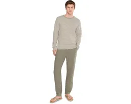 Брюки Faherty Linen Drawstring из мягкого льна с манжетами и карманами