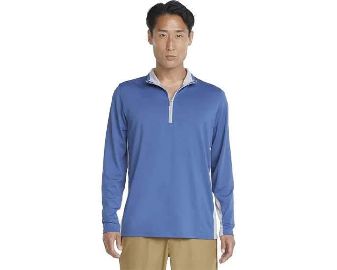 Свитшот Puma Golf Gamer 1/4 Zip с воротником и молнией