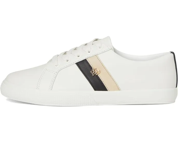 Кроссовки Lauren Ralph Lauren Janson II из кожи с цветными вставками