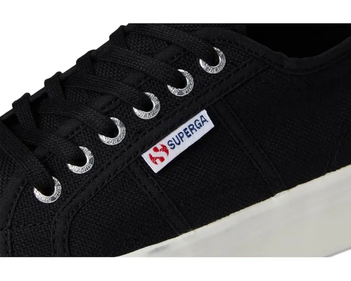 Кроссовки Superga 2790 Platform на платформе из хлопкового канваса