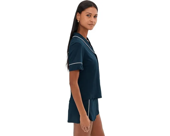 Пижамный комплект Cosabella Pima Lusso с коротким рукавом и шортами