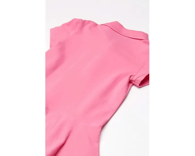 Платье-поло Polo Ralph Lauren Kids для младших детей с коротким рукавом и вышивкой