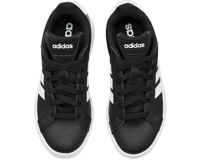 Детские кроссовки adidas Grand Court 3.0 с круглым носком и резиновой подошвой