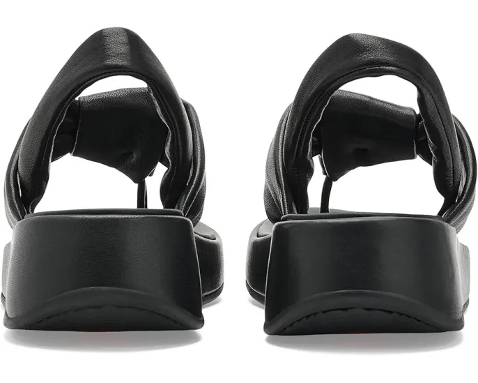 Сандалии FitFlop F Mode Knot с узлом из мягкой кожи и задним ремешком