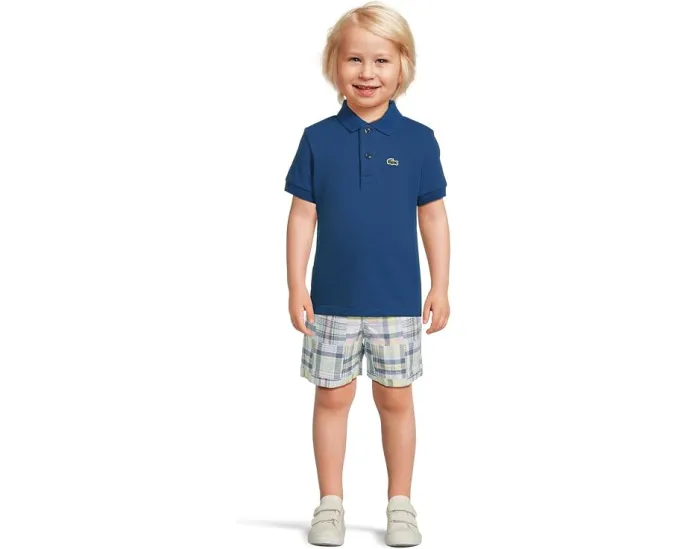 Детское поло Lacoste Petit Pique Polo из хлопкового пике