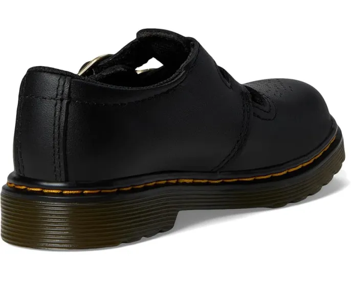 Детские туфли Dr. Martens 8065 T с перфорацией и пряжками