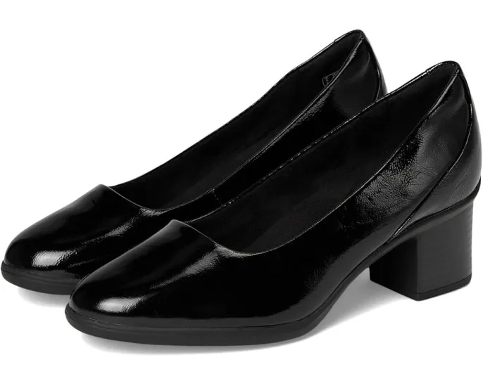 Туфли-лодочки Clarks Shaya Poppy с квадратным каблуком и миндальным носком