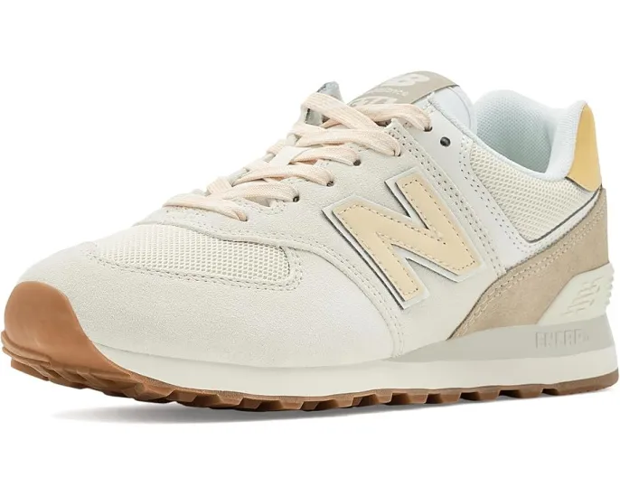 Классические кроссовки New Balance 574 с верхом из замши и сетки