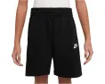 Детские шорты Nike Kids Sportswear Club Fleece French Terry с карманами