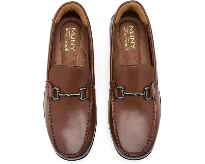 Мокасины Marc Joseph New York Elliot Road с технологией Hands Free и пряжкой