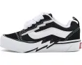 Детские кеды Vans Knu Skool Bolt черные на шнуровке