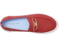 Лоферы Tommy Hilfiger Wilfer с металлическим логотипом и кожаной подошвой
