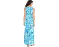 Макси-платье Lilly Pulitzer Ellison с принтом и расклешенной юбкой