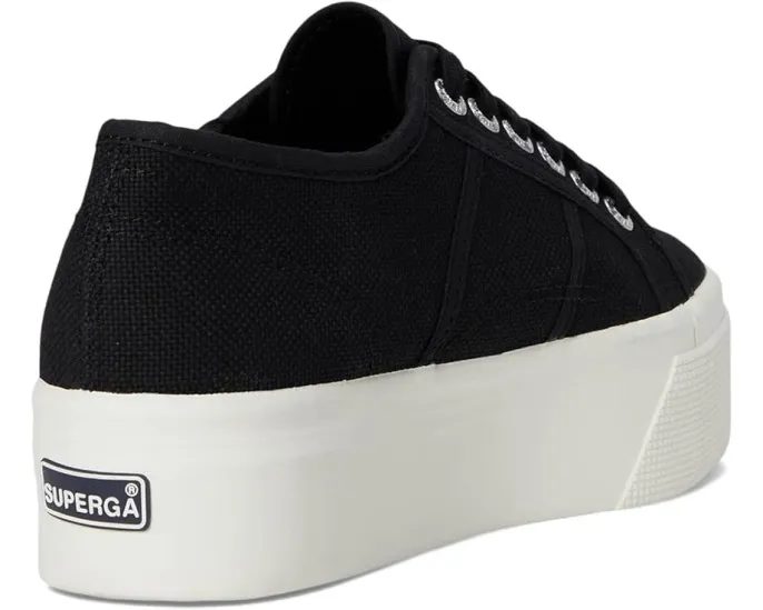 Кроссовки Superga 2790 Platform на платформе из хлопкового канваса