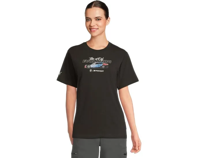 Футболка PUMA BMW M Motorsport с принтом и свободным кроем