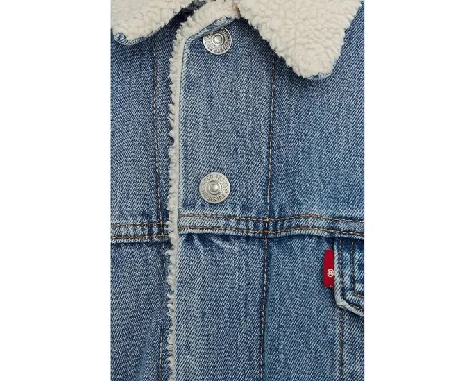Джинсовая куртка Type 3 Sherpa Trucker с подкладкой из искусственного меха Levi's®