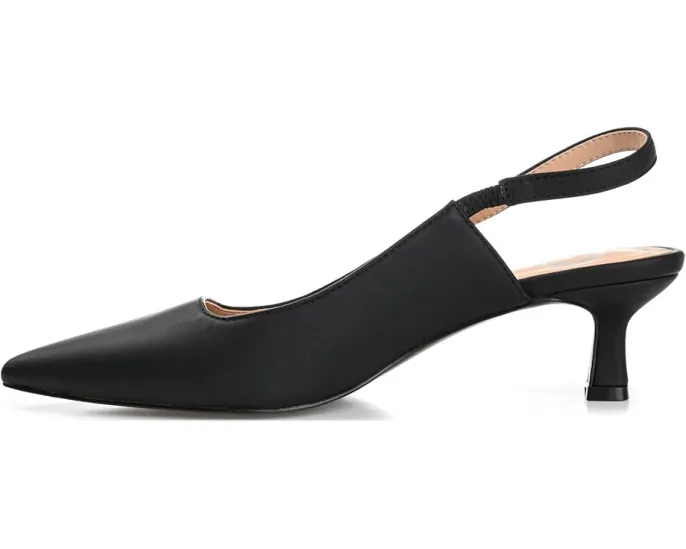 Туфли-лодочки Journee Collection Paulina с ремешком на щиколотке и острым носком