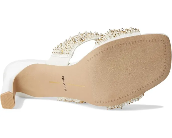 Босоножки Gitel на тонком каблуке с вырезами по бокам и эластичными вставками Dolce Vita