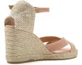 Босоножки CASTANER Bruna Wedge на танкетке из органического хлопка
