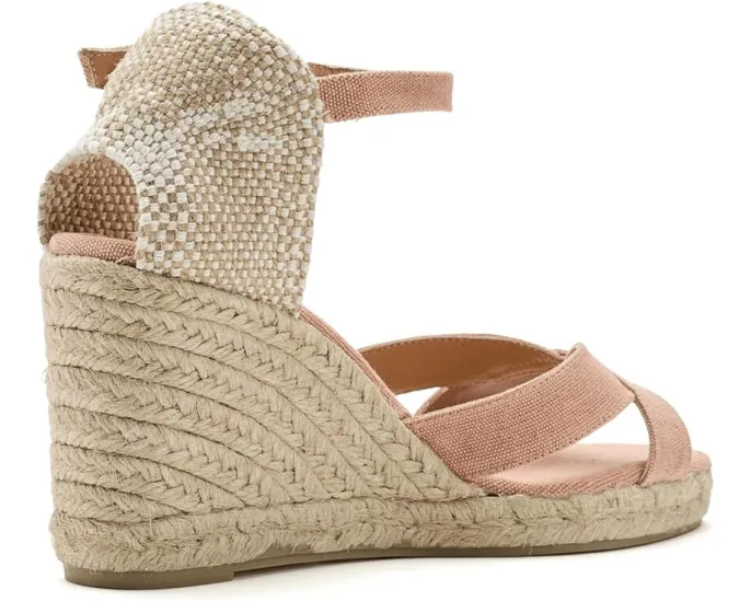 Босоножки CASTANER Bruna Wedge на танкетке из органического хлопка
