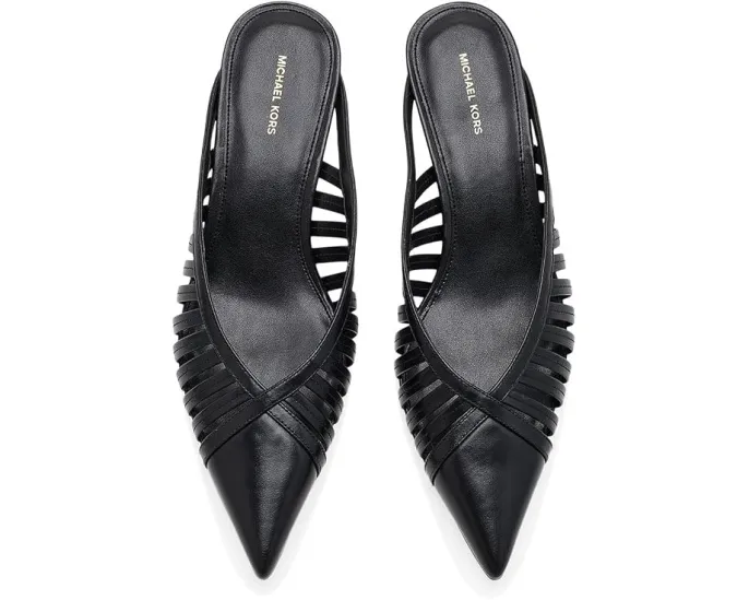 Туфли-лодочки Adriana Kitten на каблуке MICHAEL Michael Kors черные