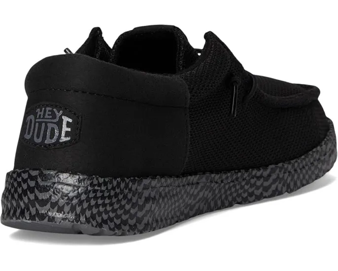 Кроссовки Wally Funk Warped Geo от Hey Dude Kids с геометрическим принтом и эластичными шнурками