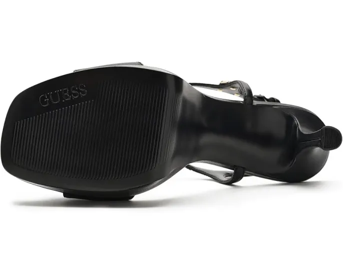 Туфли на шпильке GUESS Hendora с открытым квадратным носком и ремешком