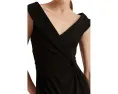 Вечернее платье Jersey off-the-shoulder Lauren Ralph Lauren с поясом