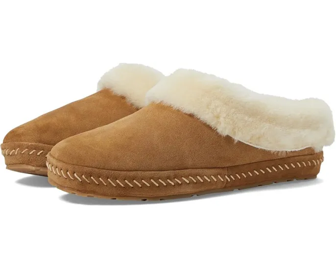 L.L.Bean Тапочки Wicked Good Squam Lake из замши с шерстяной подкладкой