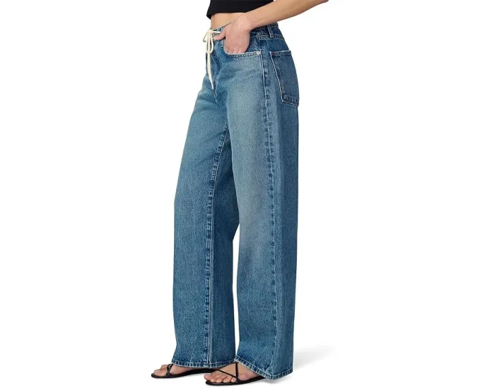 Joe's Jeans Брюки The Ryan Draw Cord с эластичным поясом на шнурке и высокой посадкой