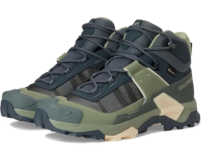 Трекинговые ботинки Salomon X Ultra 5 Mid GTX с мембраной Gore Tex