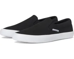 Lacoste Slip-On Base слипоны из хлопка с круглым носком