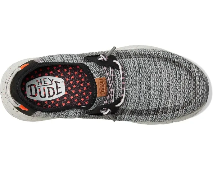 Кроссовки Hey Dude Sirocco Multi Knit с эластичными шнурками и сетчатым верхом