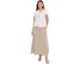 Топ Eileen Fisher Organic Linen с круглым вырезом из органического льна