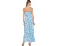 Кардиган-накидка макси Lilly Pulitzer Anali с верхом на резинке и ярусами