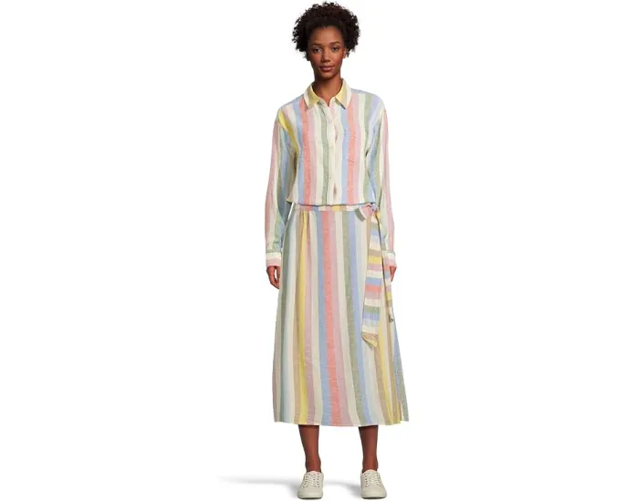 Рубашка Pendleton в полоску с длинным рукавом и накладным карманом