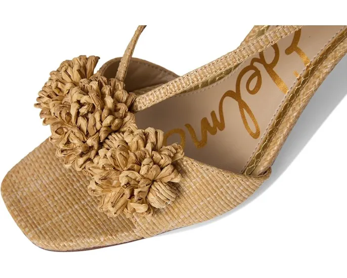 Босоножки Sam Edelman Phoebe на каблуке с цветочным декором