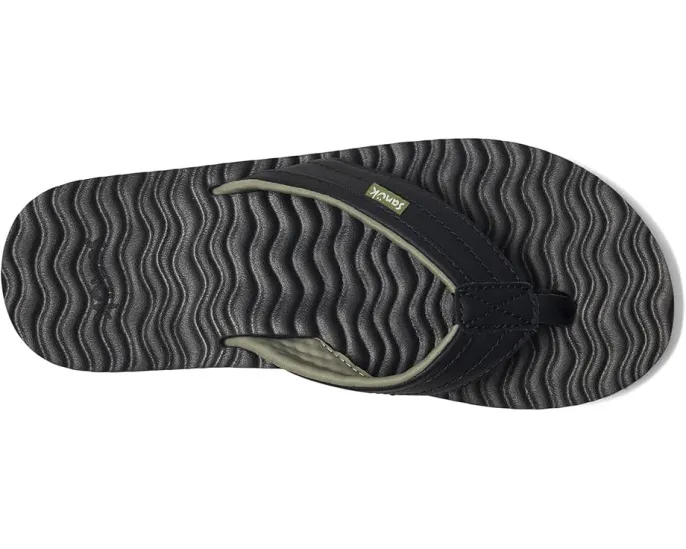 Сланцы Sanuk Ziggy Plush для дома и улицы с мягкой стелькой Soft Top и синтетической кожей