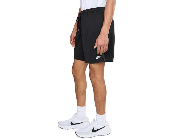 Шорты Nike Club Mesh Flow с сетчатой тканью и карманами