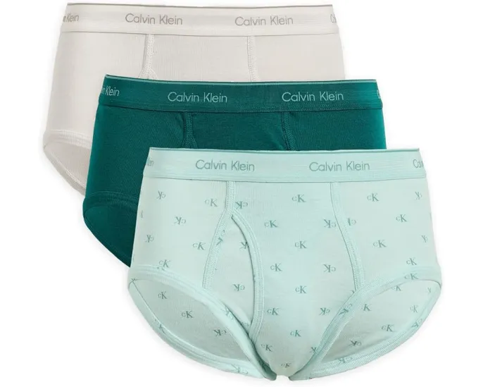 Трусы Calvin Klein Cotton Classics 3 шт. из хлопка с эластичным поясом