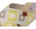Сандалии Hey Dude Christi Slide Cottage Crochet с вышитой крючком перемычкой