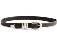 Широкий кожаный ремень Madewell Triple Metal Keeper с массивной пряжкой