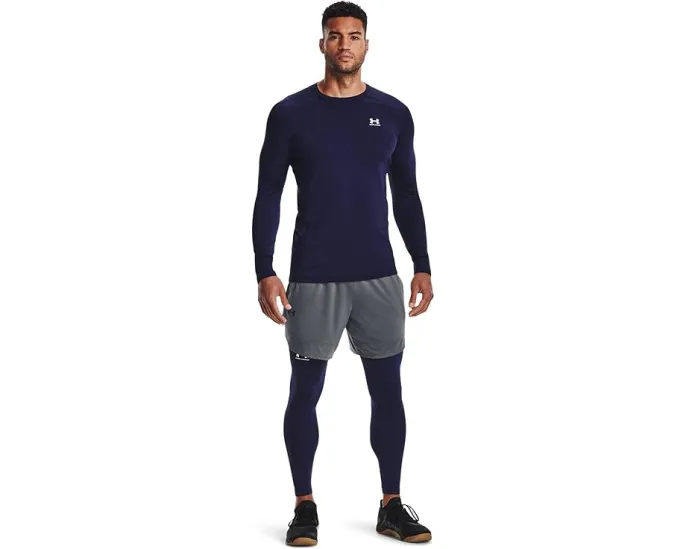 Леггинсы Under Armour ColdGear Armour с двуслойной тканью и сетчатыми вставками