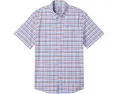 Рубашка Vineyard Vines Kids Heathered OTG с коротким рукавом и охлаждающей тканью brrr