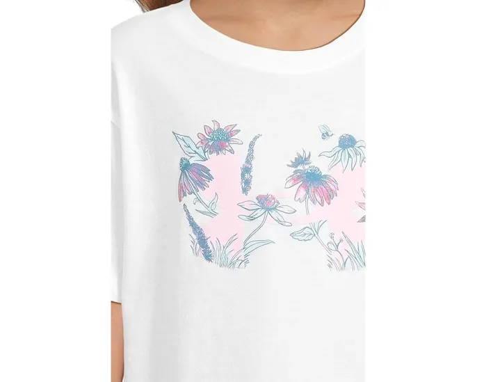 Футболка Under Armour Kids Botanical Icon Tee с ботаническим принтом