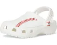 Crocs спортивные сабо Classic для малышей с футбольным принтом